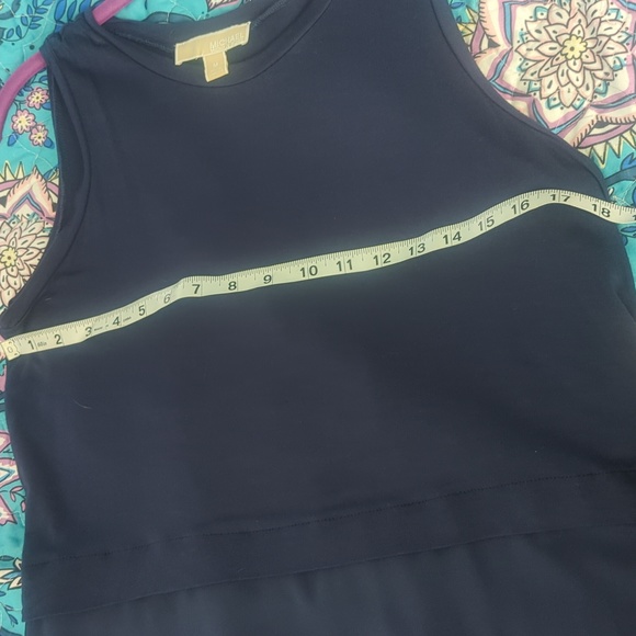 Michael Michael Kors layered look tank navy twofer - Picture 7 of 8